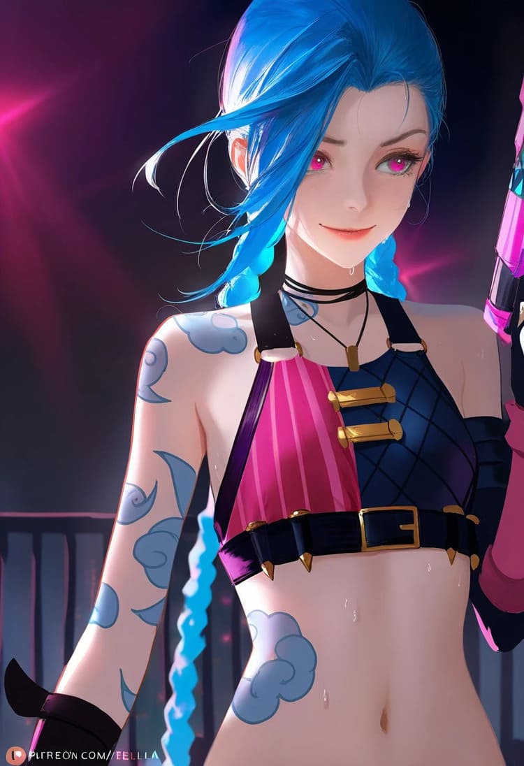 hình nền jinx arcane 3