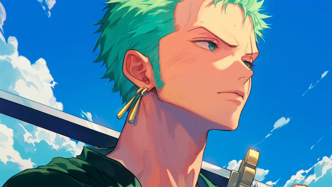 hình nền anime one piece zoro - A Child's Gaze at Roronoa Zoro