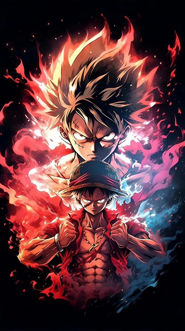 hình nền điện thoại one piece luffy gear 5