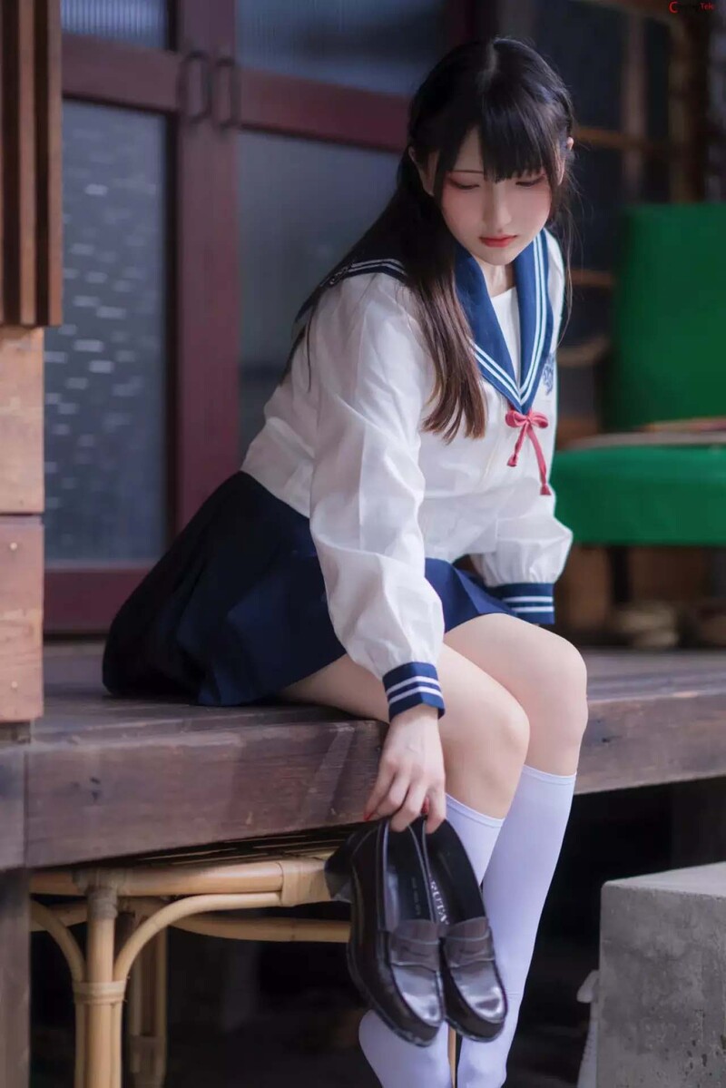 ảnh cosplay School Girl