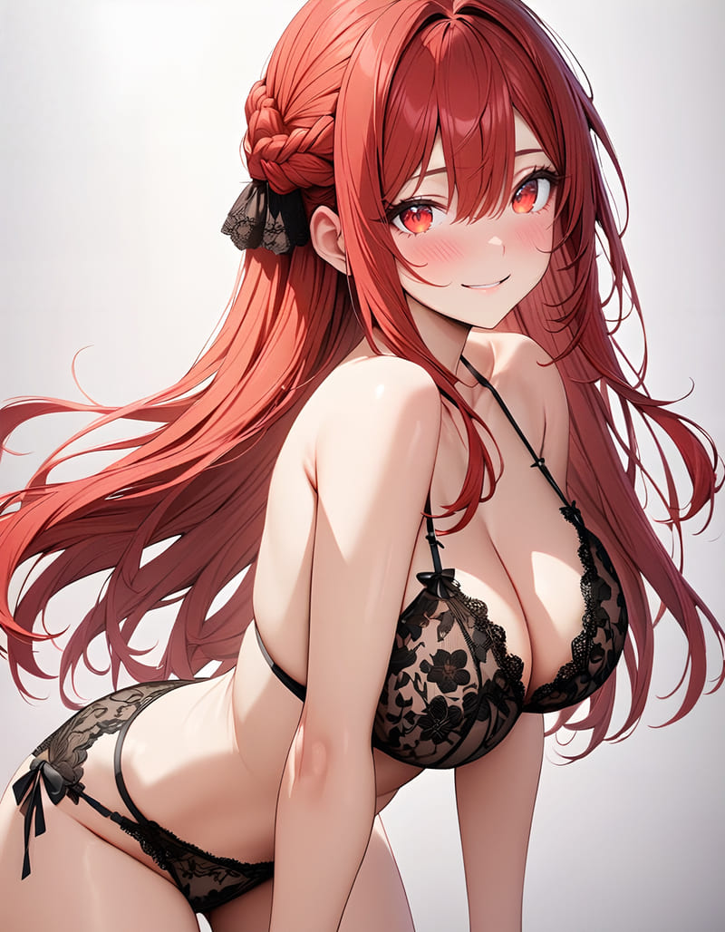 sex lingerie anime