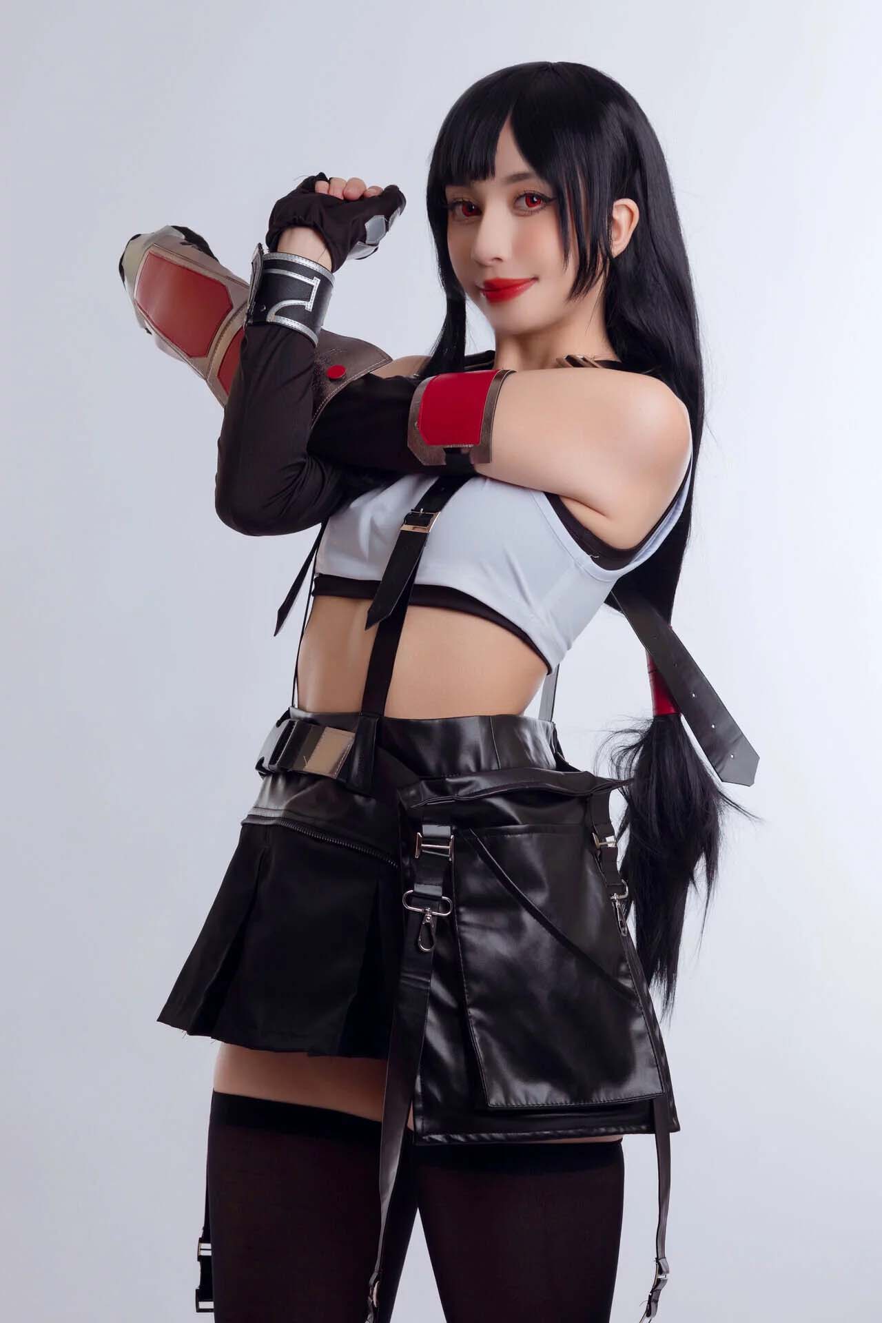 ảnh cosplay tifa lockhart