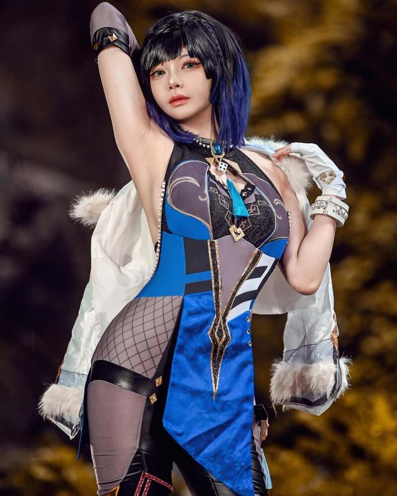 gái xinh cosplay nhân vật anime sexy