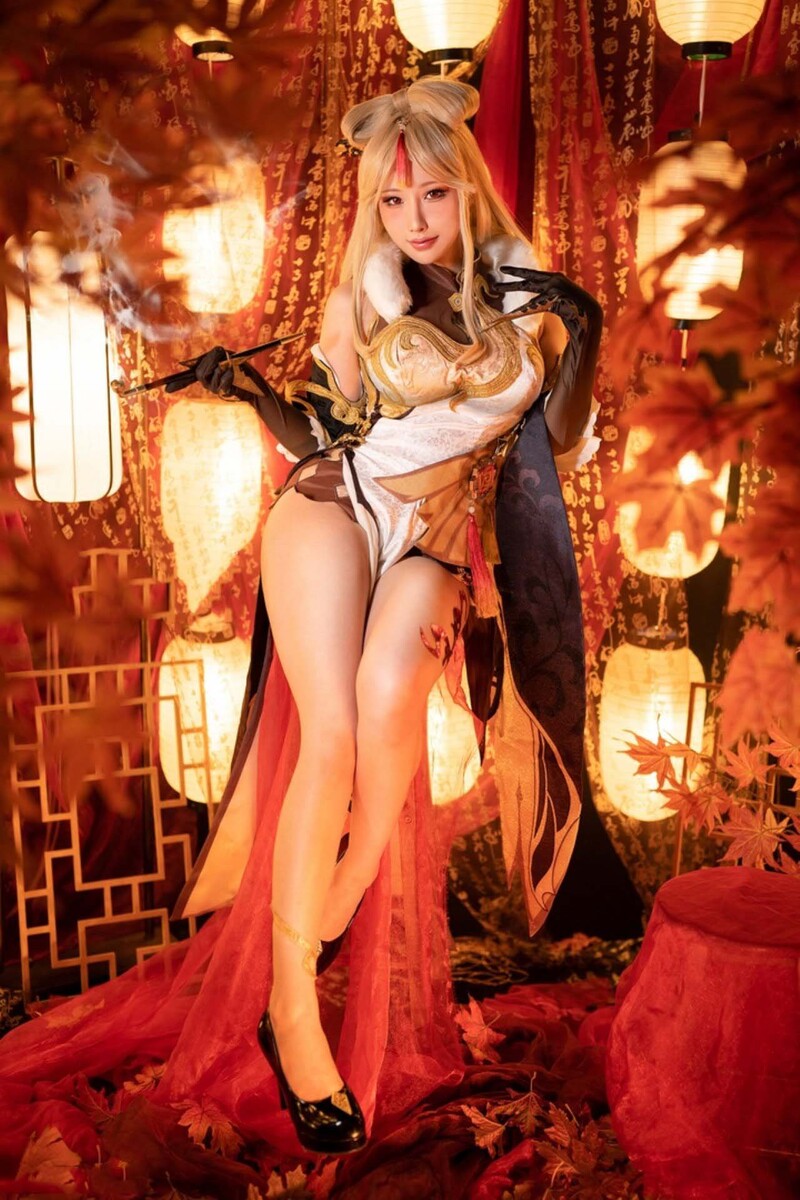 haneame cosplay sex ningguang