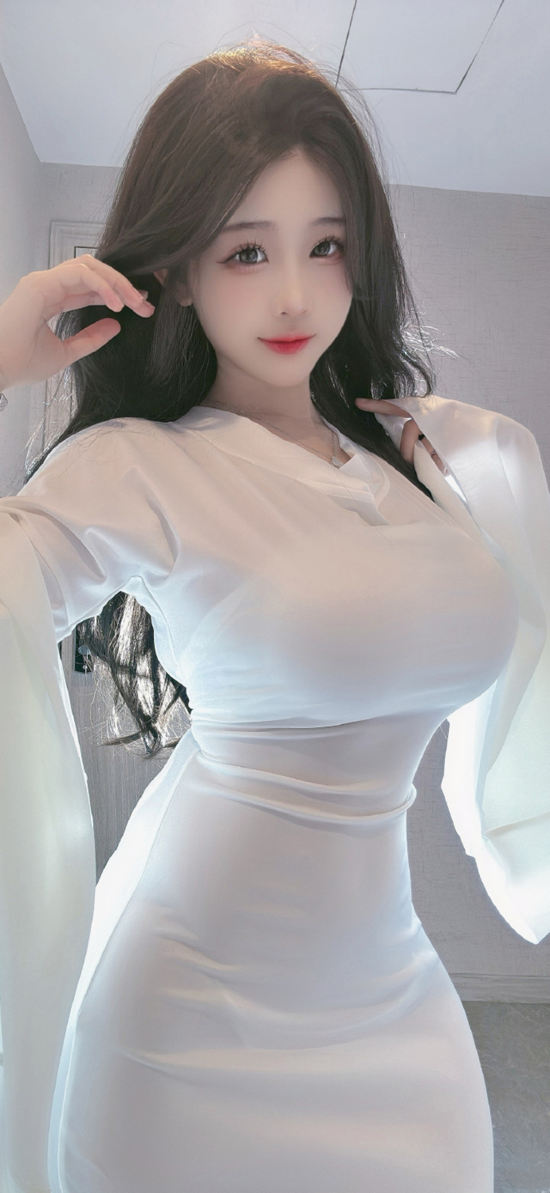 ảnh gái xinh cosplay ma nữ