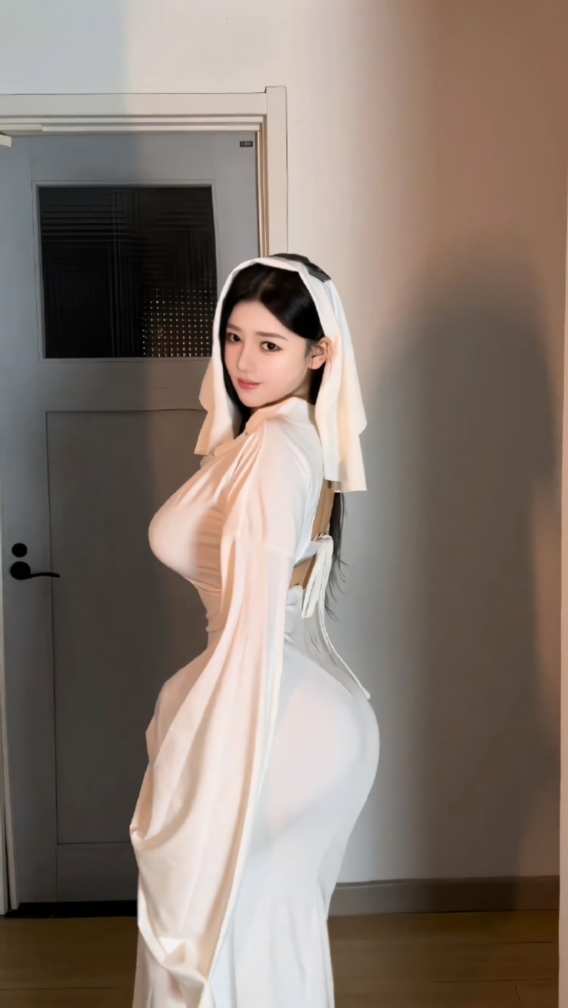 cosplay ma nữ áo trắng r34