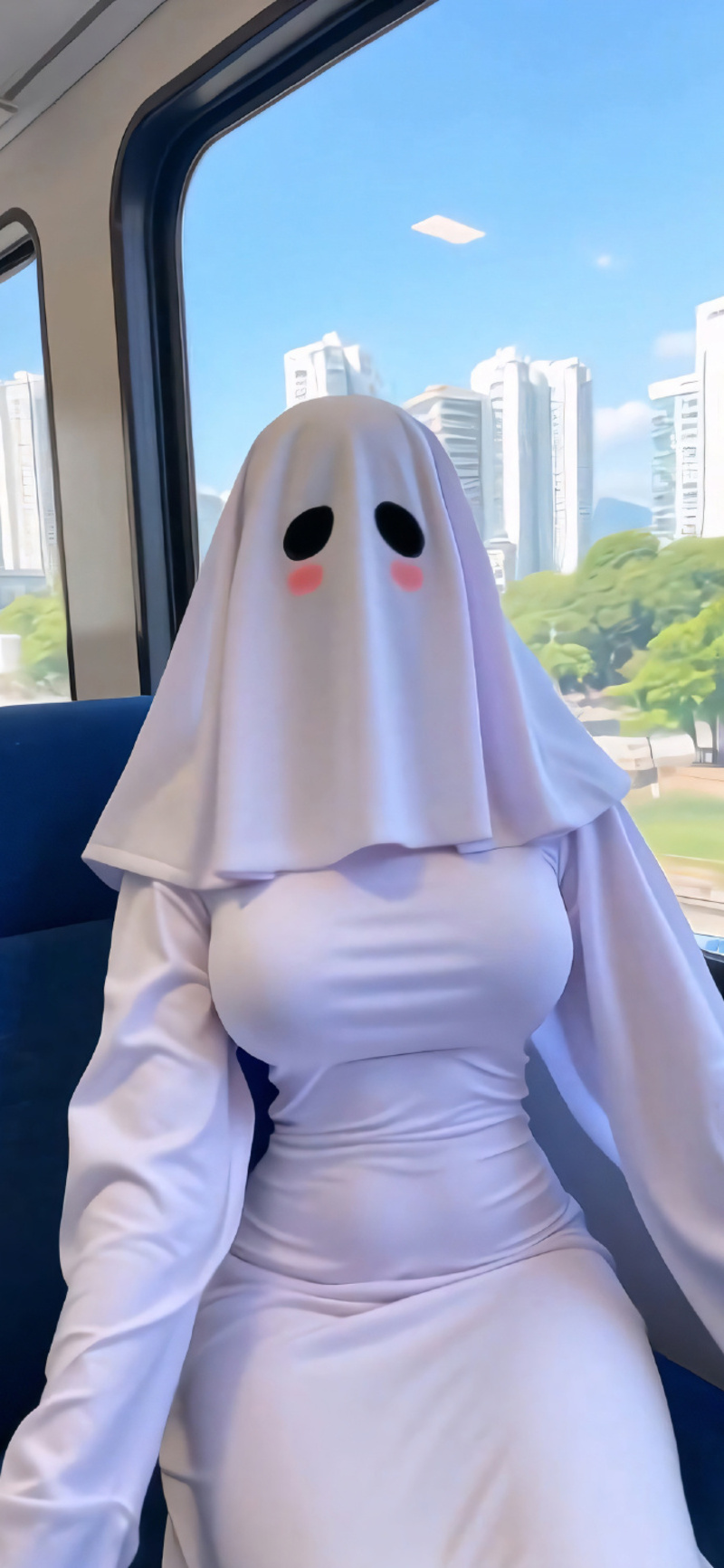 cosplay ma nữ thủ dâm