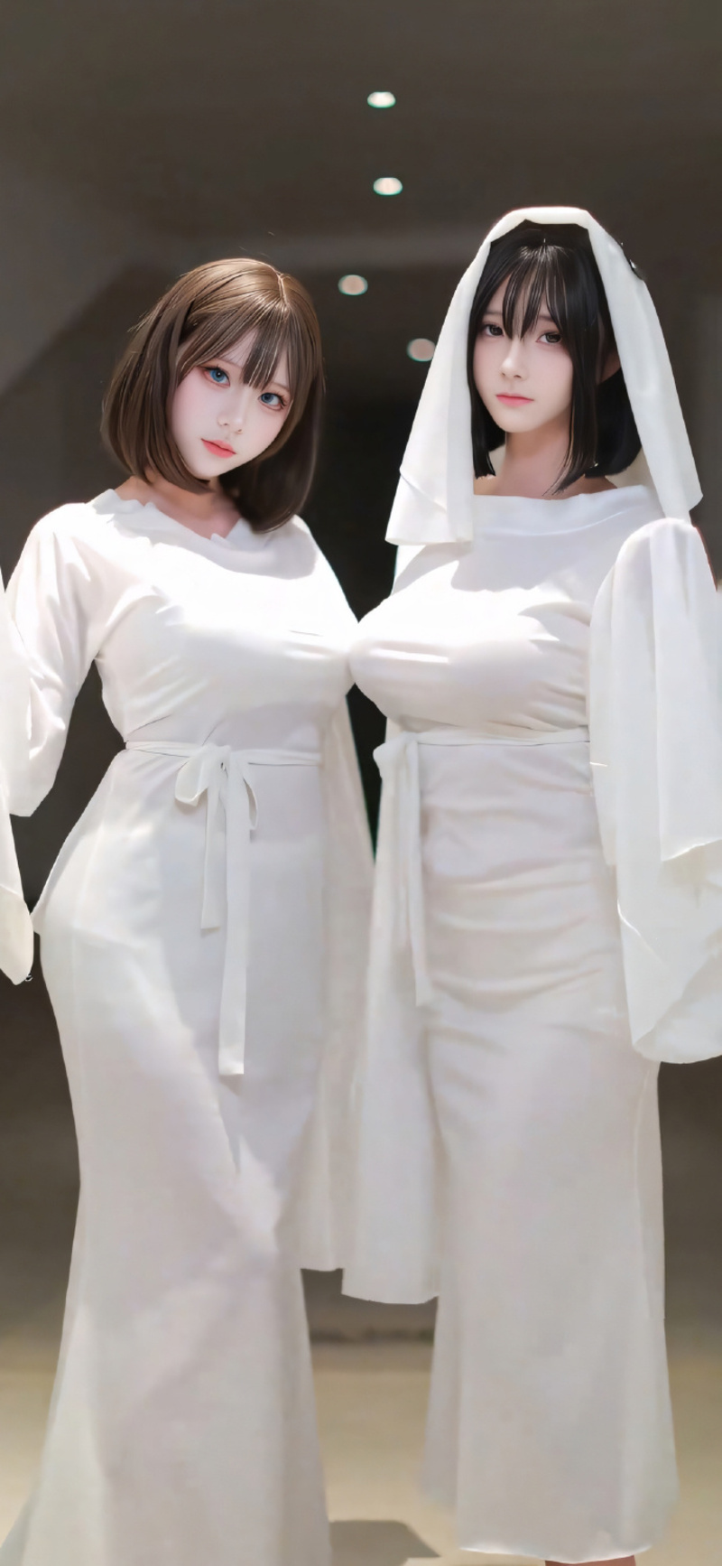 cosplay ma nữ trắng sex