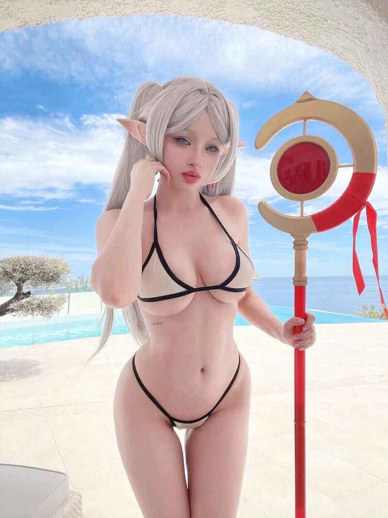 gái cosplay frieren sexy