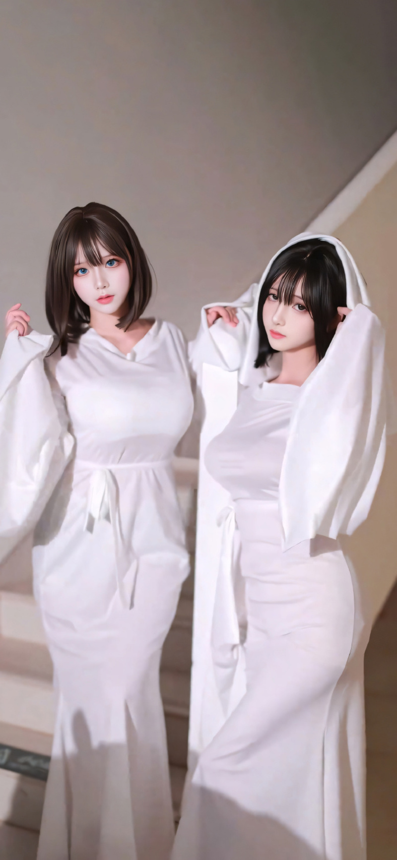 gái xinh cosplay ma nữ thủ dâm