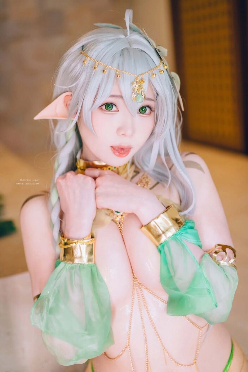 gái xinh cosplay nahida thủ dâm