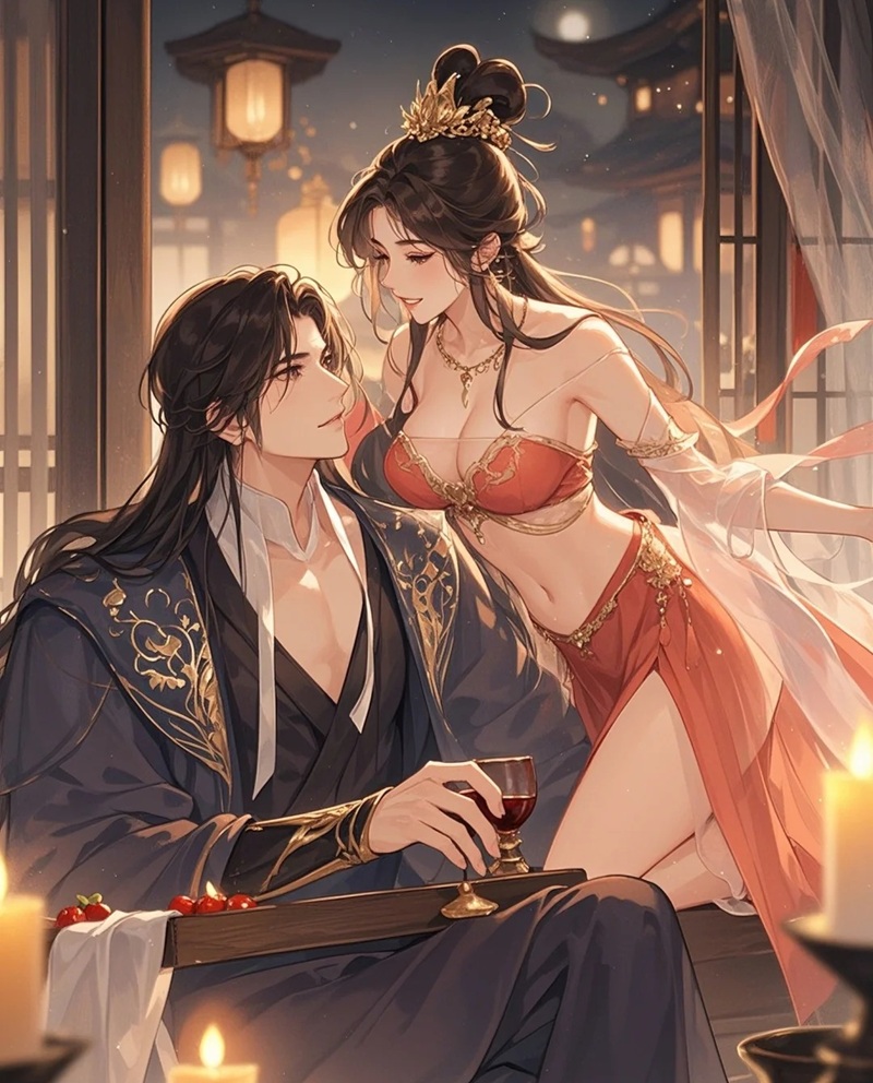 thiếu nữ tiên hiệp anime phong cách sexy đầy bí ẩn