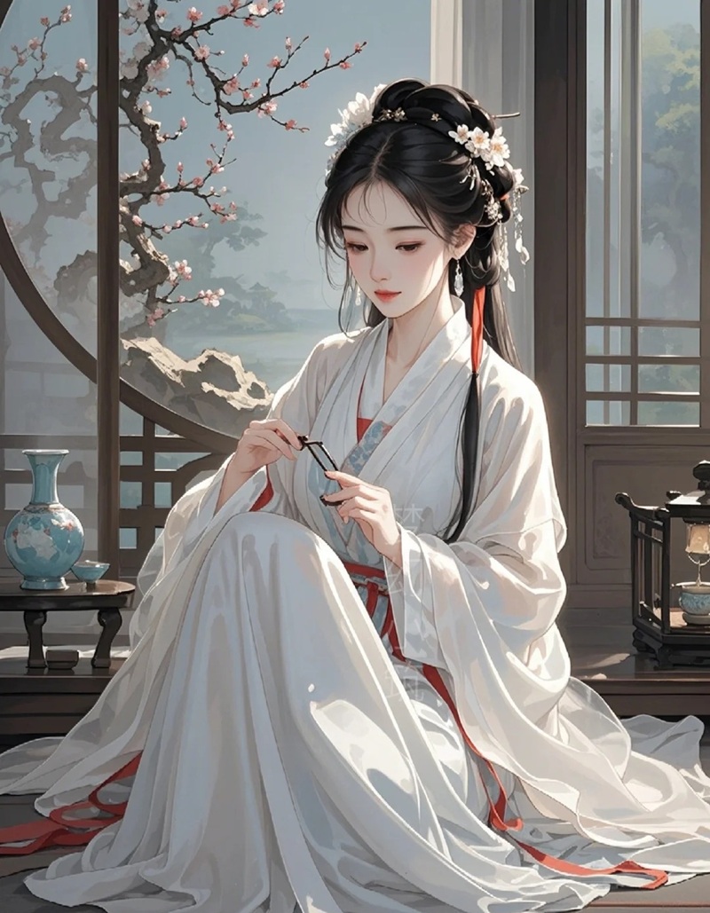 hình anime tiên hiệp sexy cùng trang phục xuyên nhẹ cuốn hút