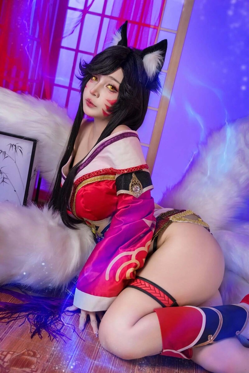 umeko j cosplay ahri (4)