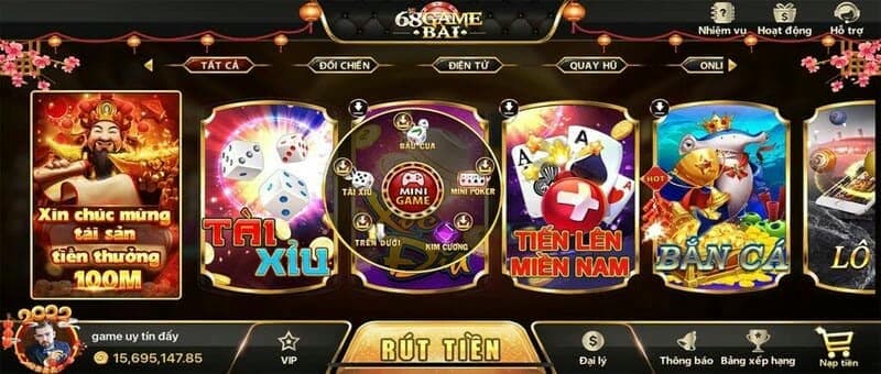 Kho Game Đa Dạng, Hấp Dẫn