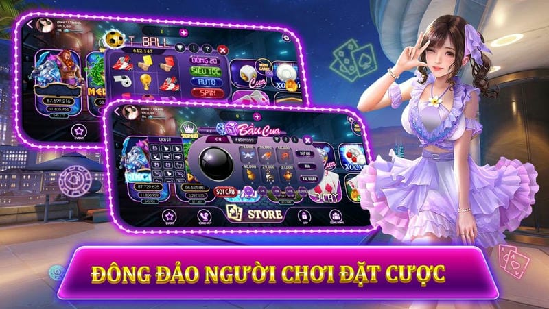 Các dòng thanh toán nổ hũ được minh họa trên màn hình game