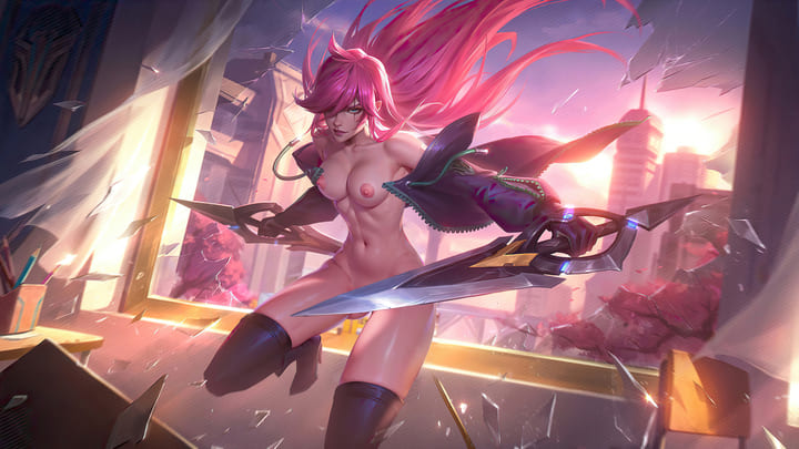 Katarina Học Viện Chiến Binh Hentai