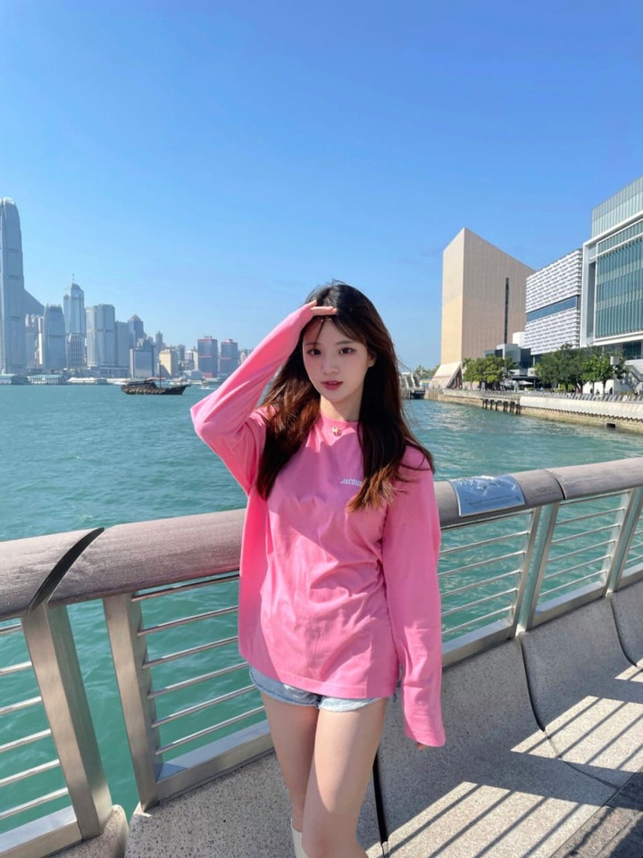 ảnh gái xinh mặc pinky việt nam