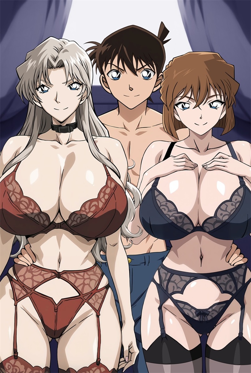 Vermouth hentai dâm đãng khoe hết đường cong