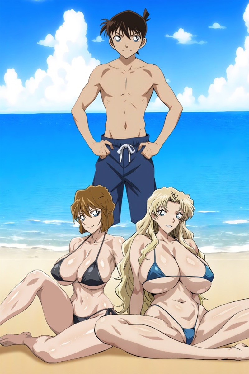 Hentai Vermouth bí ẩn nhưng cực kỳ gợi cảm
