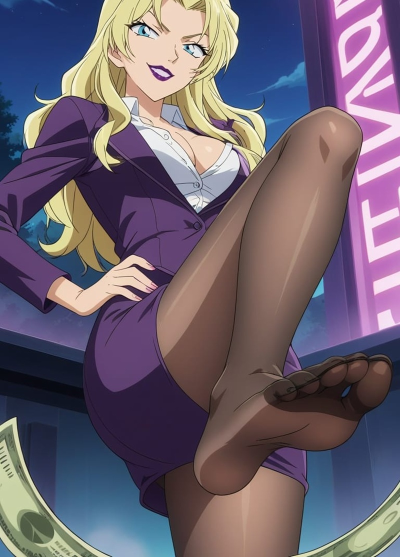 Hentai Vermouth cong vút nóng bỏng khó quên