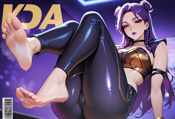 kaisa hentai feet