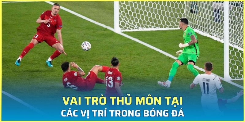 Thủ môn được coi rất quan trọng ở các vị trí trong bóng đá 