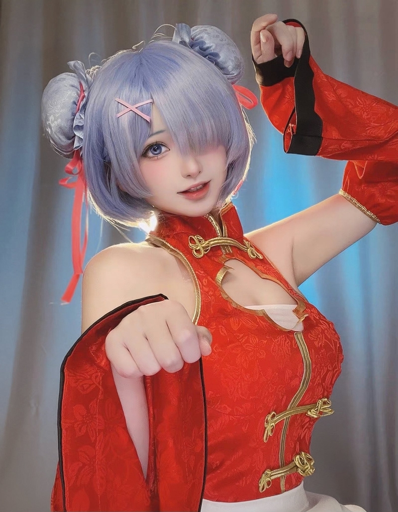 Ảnh Cosplay Rem Sexy Cực Mlem 3