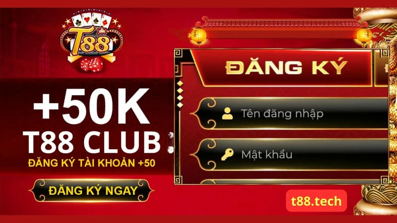 Đăng ký T88 an toàn với link vào chính thức từ nhà cái.