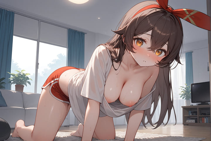 amber genshin r34