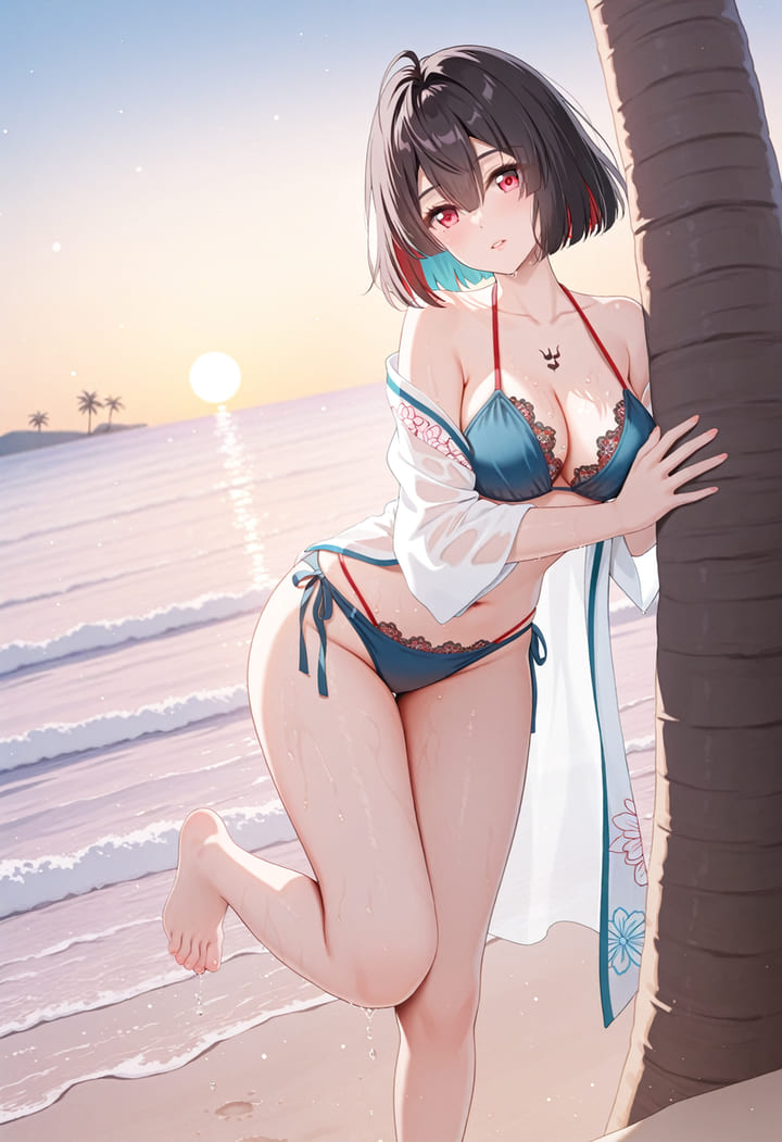 ảnh xueyi hsr bikini