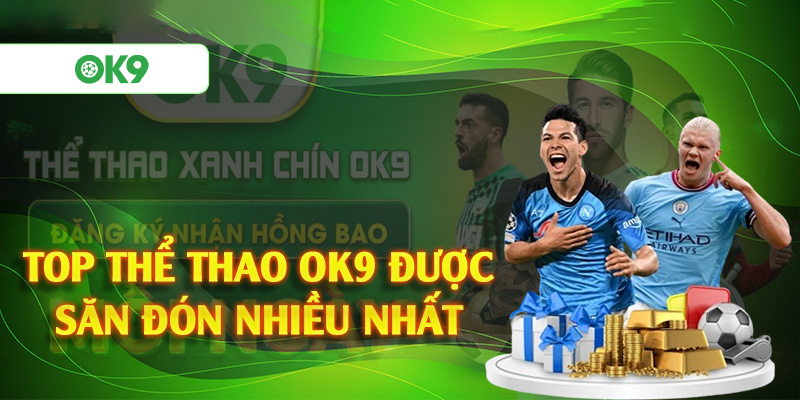 Các môn thể thao nổi bật tại Ok9