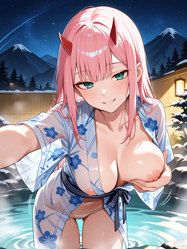 ảnh anime hentai zero two