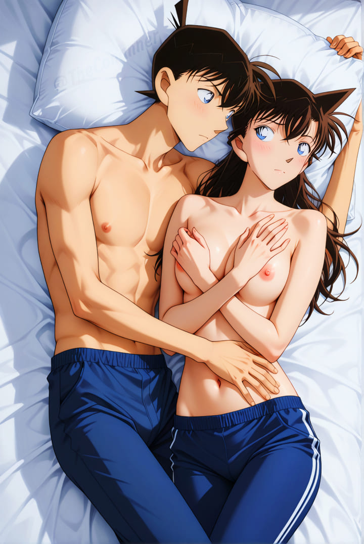 ảnh conan x ran hentai