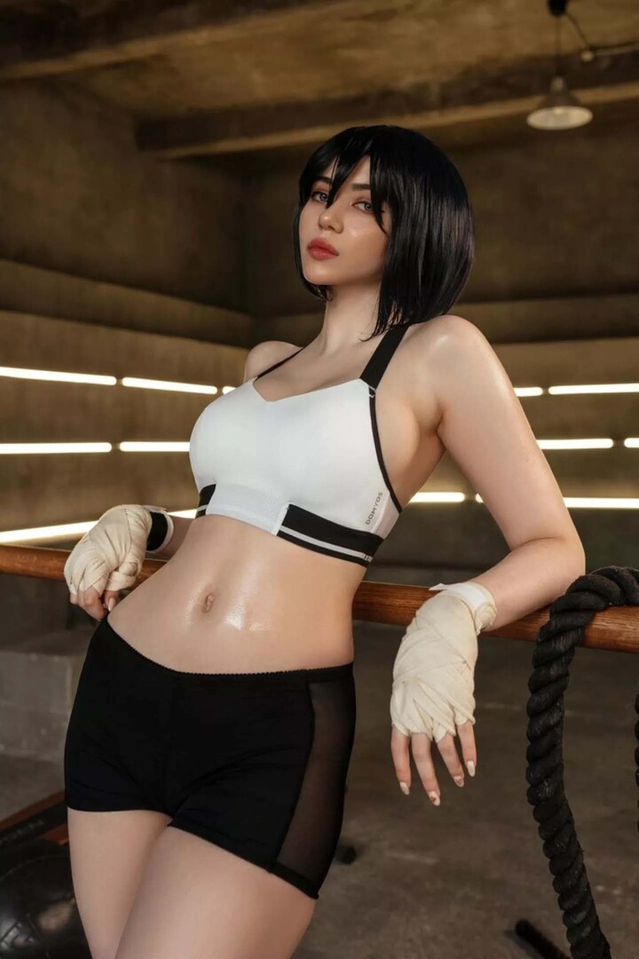 ảnh cosplay mikasa ackerman (attack on titan)