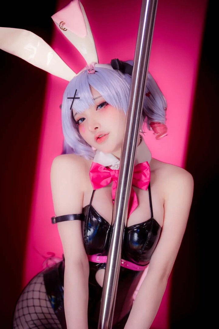 ảnh hatsune miku bunny cosplay