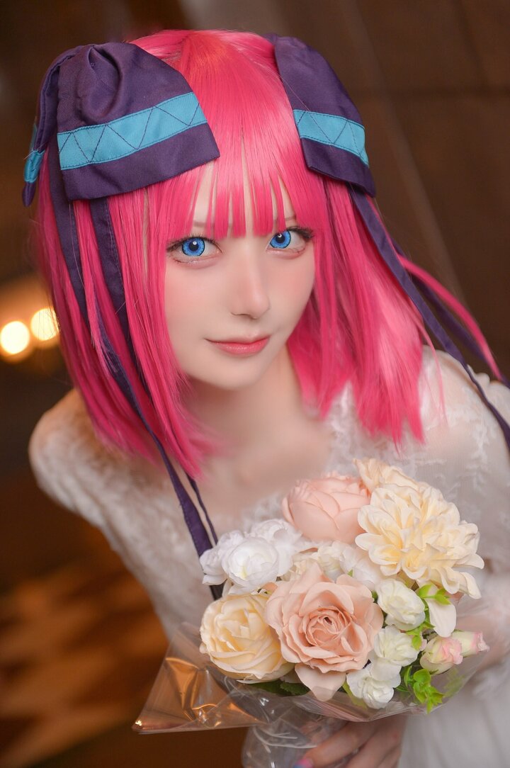 gái xinh cosplay nino