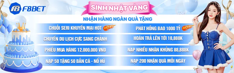  Giao diện sảnh game bắn cá hấp dẫn tại nhà cái F8bet