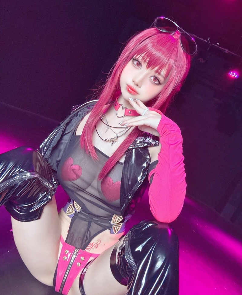 Ảnh Cosplay Kafka R34 squirt phun nước khắp nơi