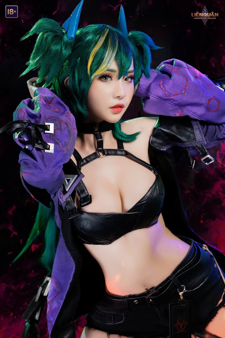 Cosplay Điêu Thuyền Tà linh pháp trượng (4)