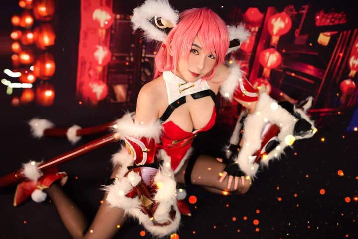 Cosplay Qi Thiếu nữ mùa xuân (4)