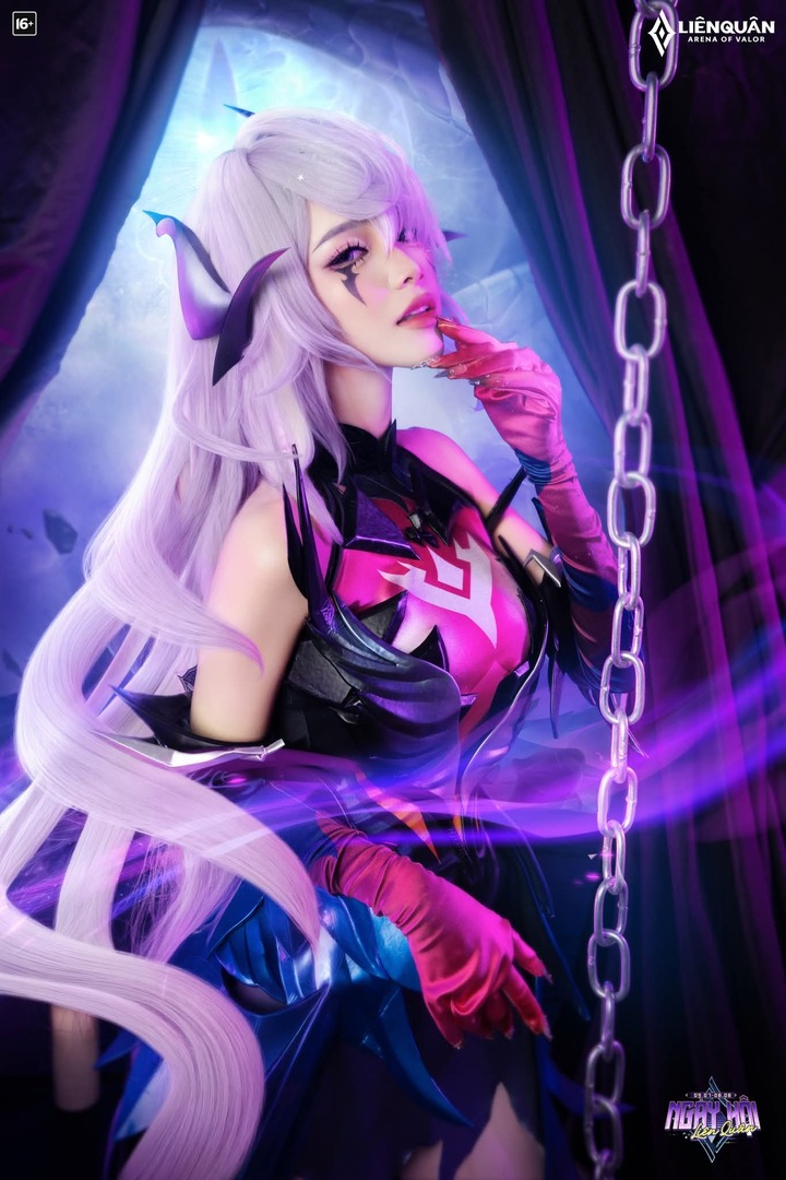 Cosplay Sinestrea Nữ quỷ say ngủ AOV (2)