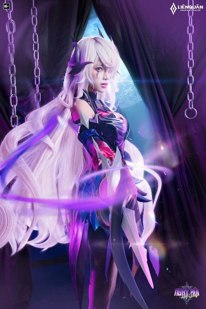 Cosplay Sinestrea Nữ quỷ say ngủ AOV (3)