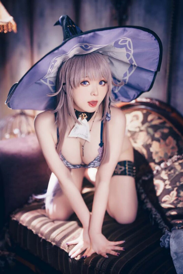 ảnh cosplay the herta