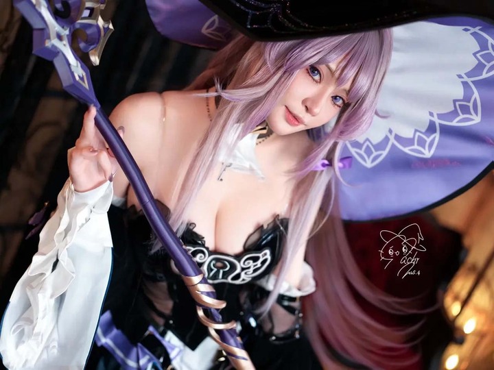 ảnh the herta cosplay
