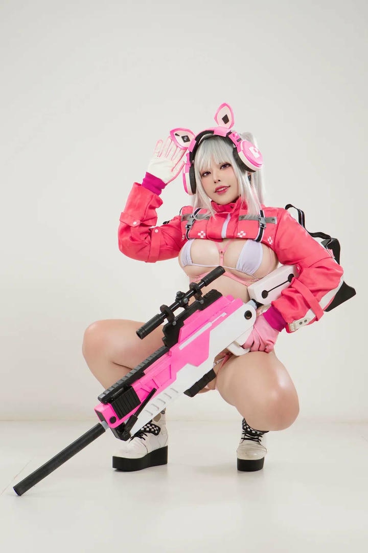 Cosplay Alice NIKKE Goddess of Victory Bikini R34 (58)