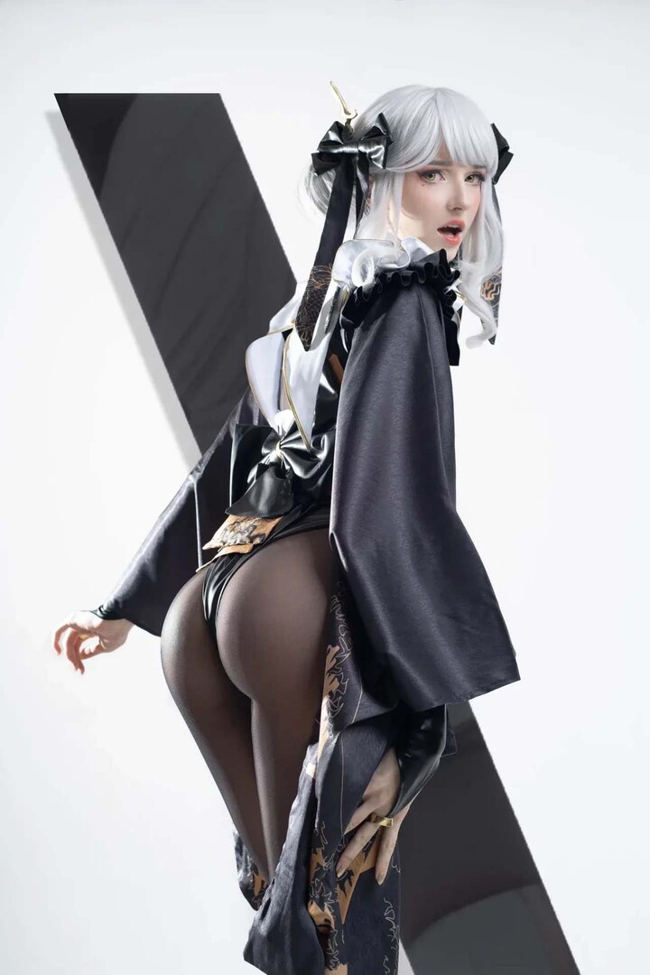 Ảnh Cosplay Blanc NIKKE (16)