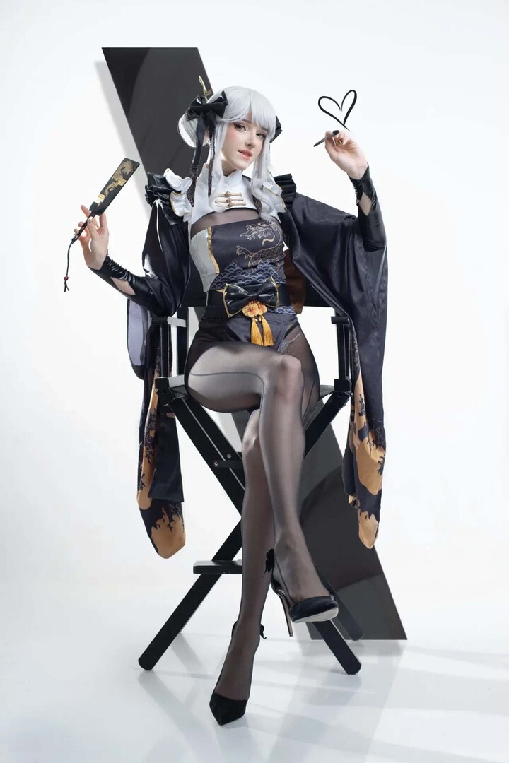 Ảnh Cosplay Blanc NIKKE (17)