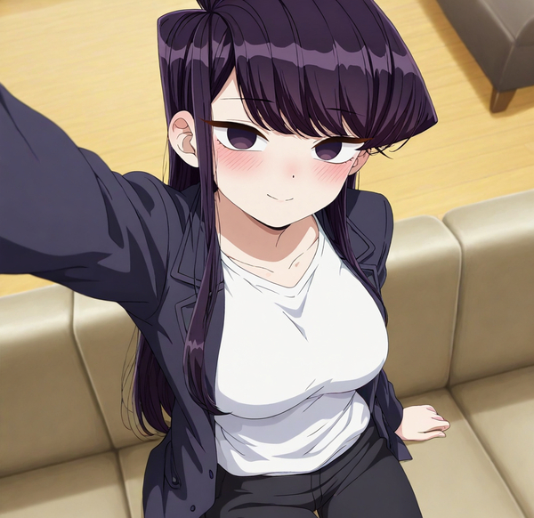 Hình ảnh Komi Shouko trong thế giới Komi Can't Communicate