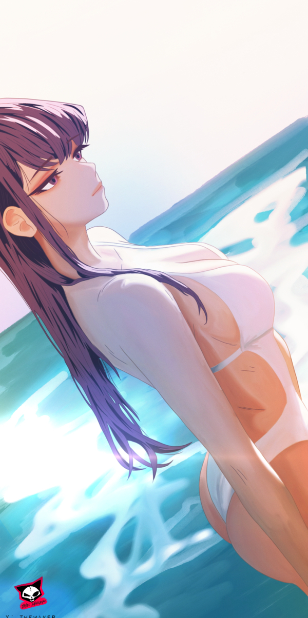 Komi Shouko trong những tạo hình fanart sáng tạo